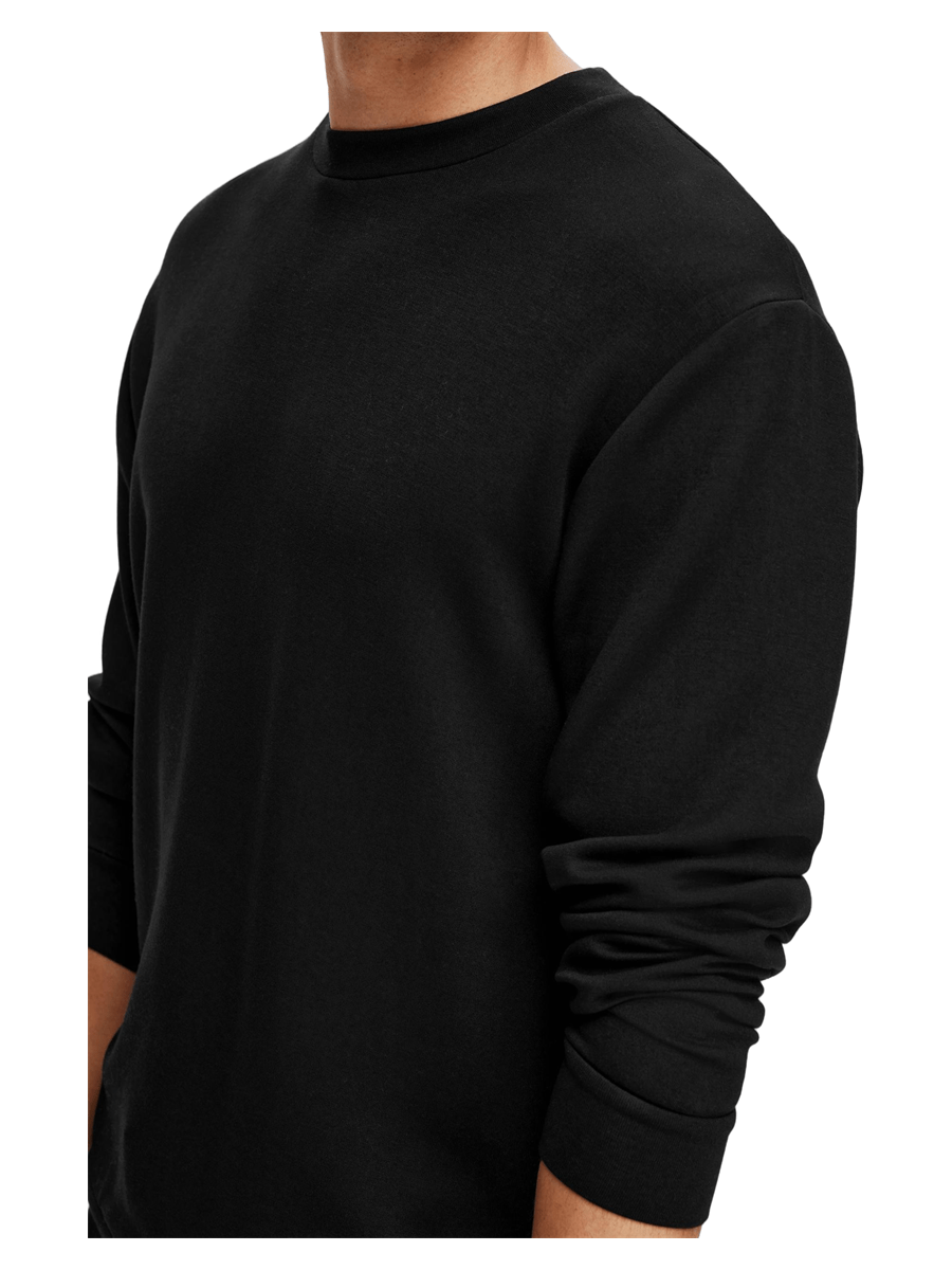 Selected Men Strik & Sweat 16092573-black_S - Bygholm Menswear